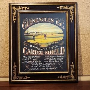 VINTAGE GOLF ART